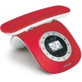 Ασύρματο τηλέφωνο Vtech LS1750 τεχνολογίας DECT/GAP Κόκκινο με τηλεφωνητή
