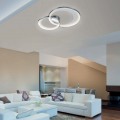 Φωτιστικό Οροφής Trio Lighting Granada 673810206 Χρώμιο, Λευκό