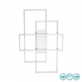 Ideal Lux Frame Πλαφονιέρα Οροφής Λευκή από Μέταλλο Κωδικός: 230726